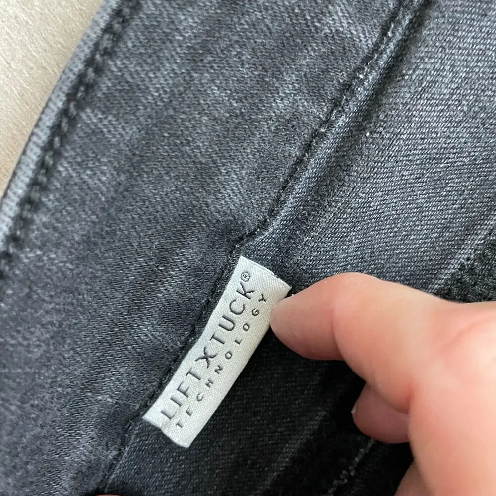 NYDJ black jeans lift tuck